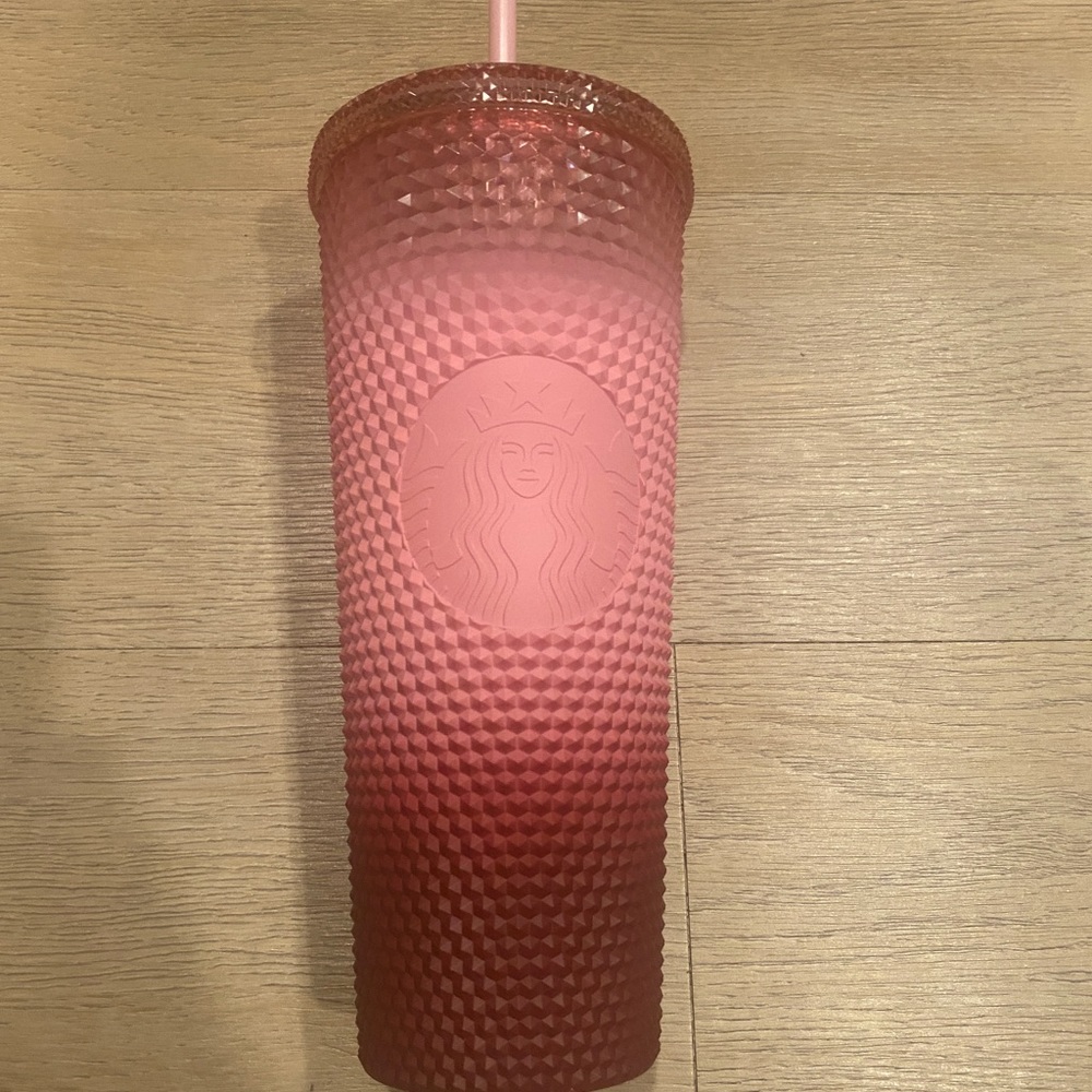 Starbucks Studded Cup NWT Ombré Pink